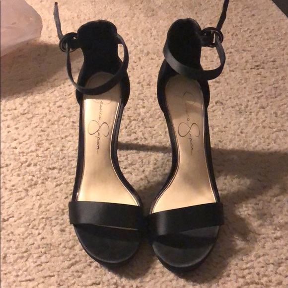 Jessica Simpson Ankle Strap Heels - Picture 2 of 2